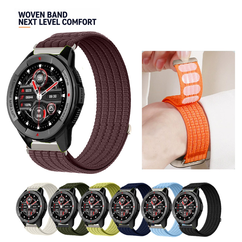 Sport Loop Velcro - حزام رياضي من النايلون قابل للتنفس،