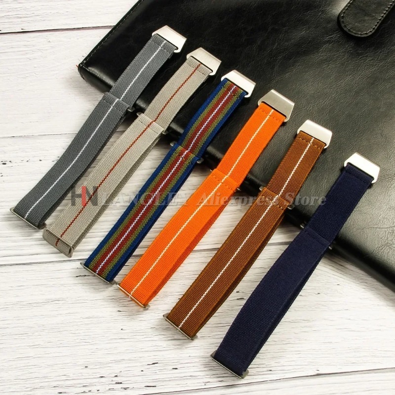 Parachute Strap Elastic - حزام ساعة مرن من النايلون لساعة