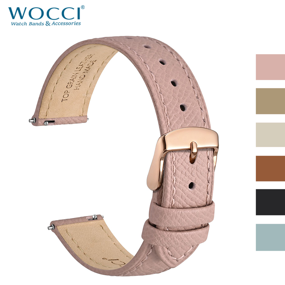 Leather Strap Quick Release - WOCCI حزام ساعة من الجلد المحبب