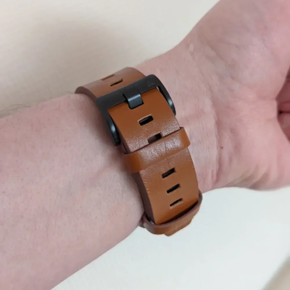 22 مللي متر 26 مللي متر حزام م - مراجعة Leather Strap Quick Release وسعره