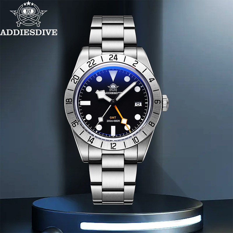 ساعة رجالية فاخرة جديدة من ADD - مراجعة Rolex Watch Submariner وسعره