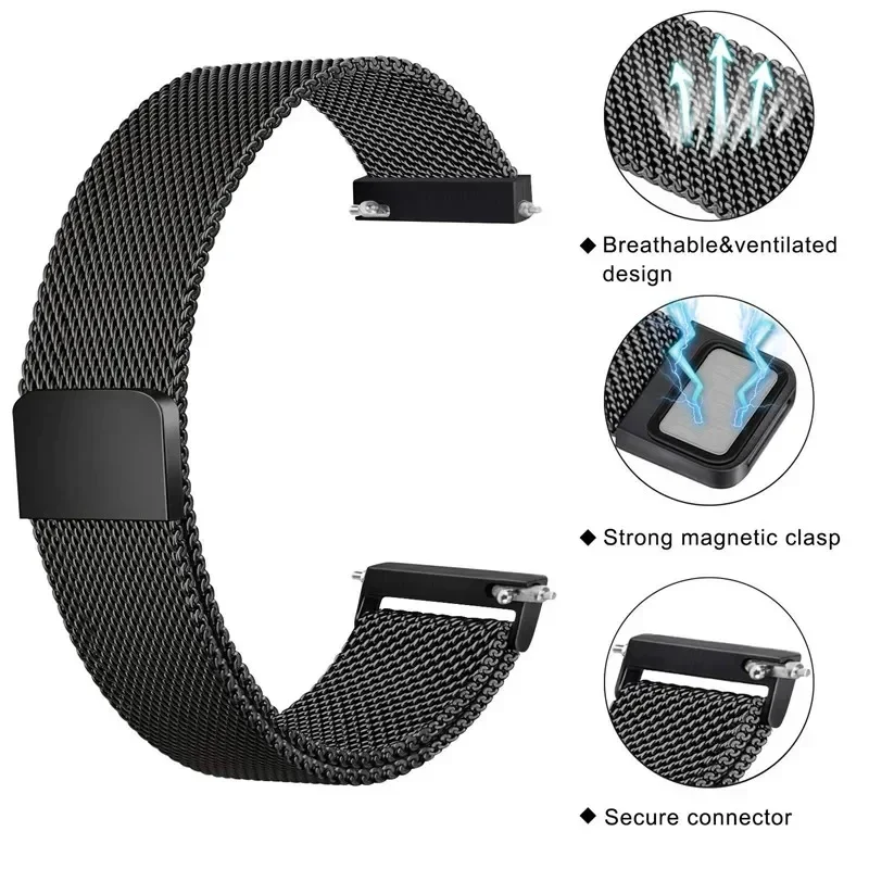 حزام ميلانيزي لساعة CMF Watch  - مراجعة Milanese Loop Magnetic وسعره