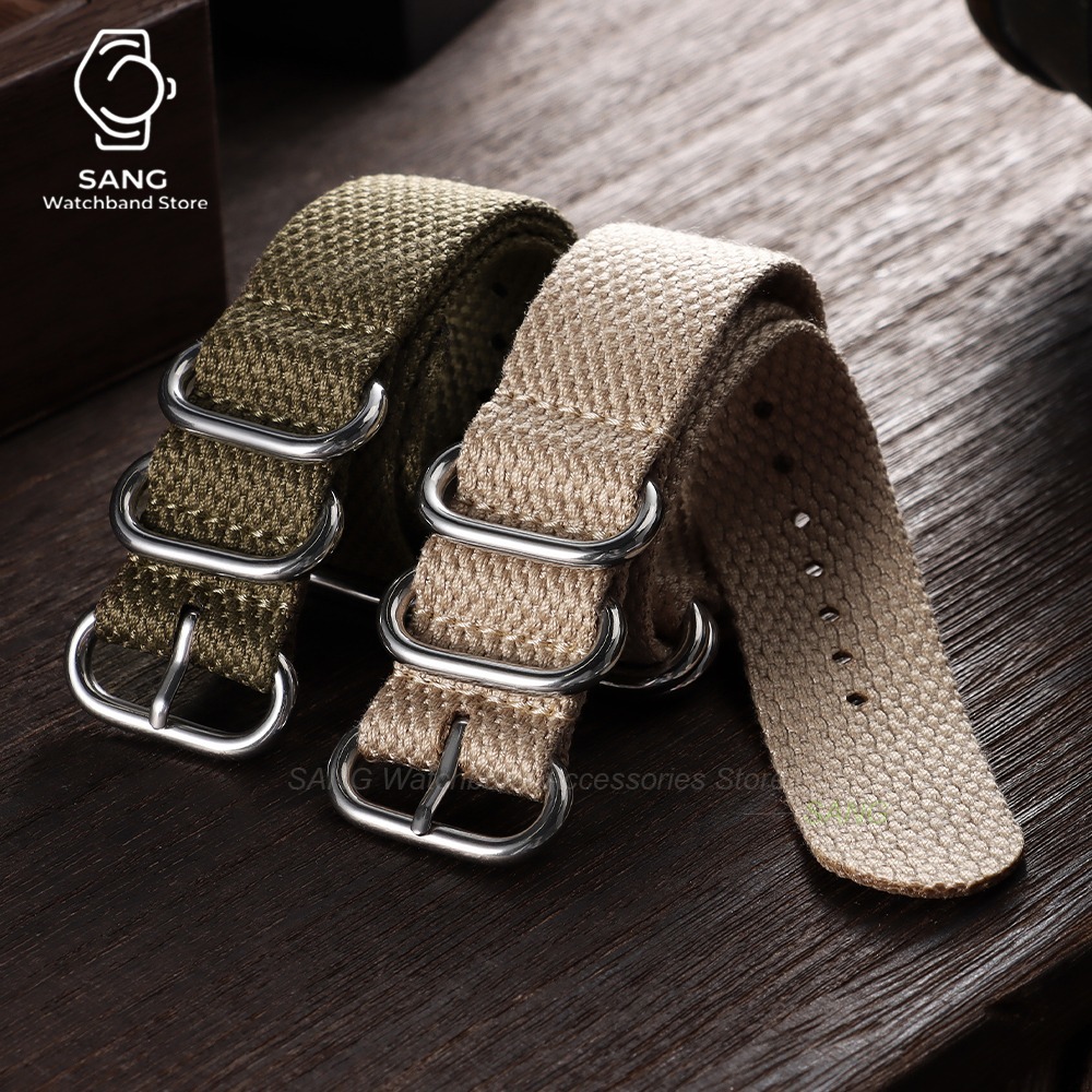 20 مم 22 مم لأحزمة بيرلون وأوم - مراجعة Perlon Strap Woven وسعره
