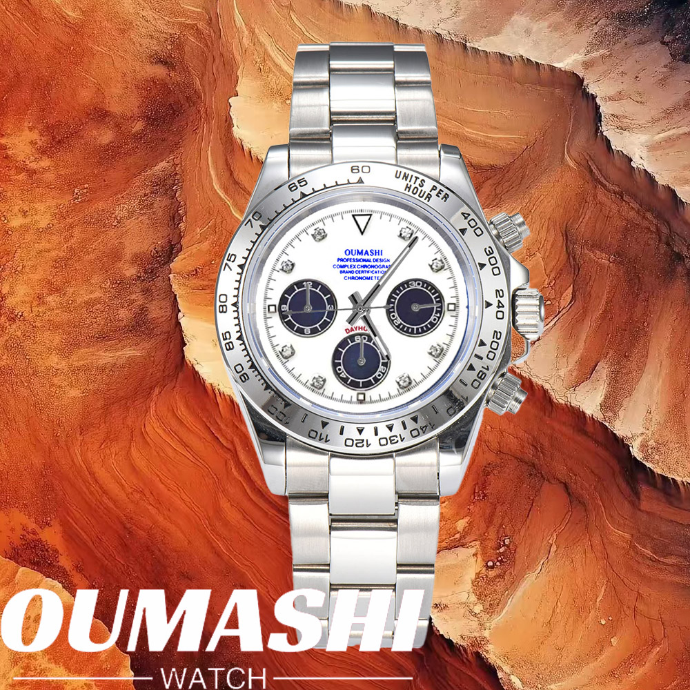 ساعات فاخرة VK63 بزجاج الياقوت - مراجعة Stainless Bracelet Diver وسعره