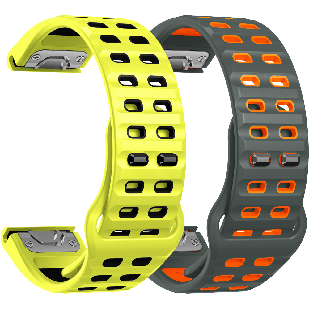 سوار ساعة Quickfit بمقاس 26 مم - مراجعة Silicone Watch Band 22Mm وسعره